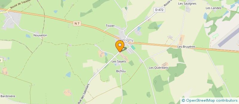 localisation de l'entreprise GAEC PIEDALLU à PERIGNY