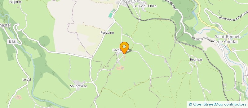 localisation de l'entreprise GAEC PIERRICK ET NELLY à LUGARDE