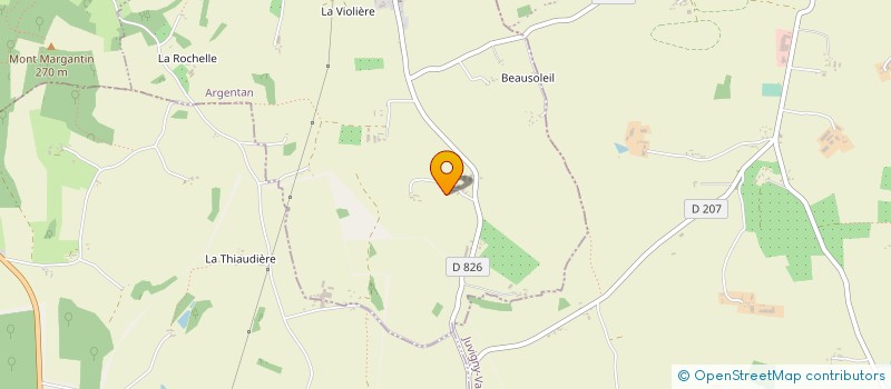 localisation de l'entreprise GAEC PIQUET à AVRILLY