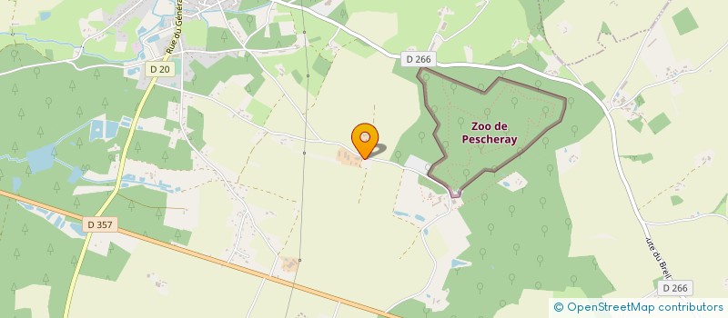 localisation de l'entreprise GAEC PLAIS FRERES à LE BREIL SUR MERIZE