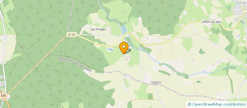 localisation de l'entreprise GAEC POIRE FRERES à JUPILLES