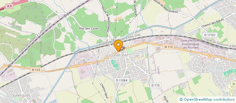 localisation de l'entreprise GAEC POM QUERELLE à LUNEL-VIEL