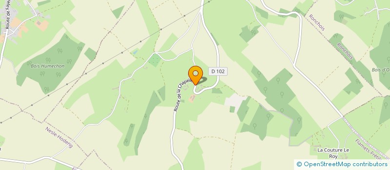 localisation de l'entreprise GAEC PORT MORT  FLAMETS-FRETILS