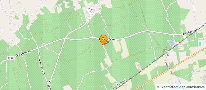 localisation de l'entreprise GAEC POTAGER DE FONTJALABERT à LISLE-SUR-TARN