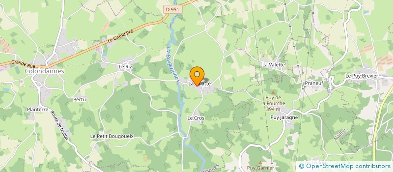 localisation de l'entreprise GAEC PPN à LA CELLE-DUNOISE