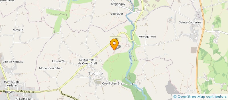 localisation de l'entreprise GAEC PREMEL  TREZILIDE