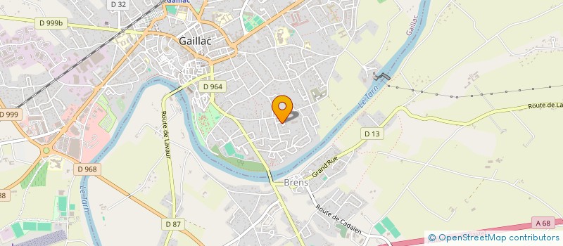 localisation de l'entreprise GAEC PRIME  CADALEN