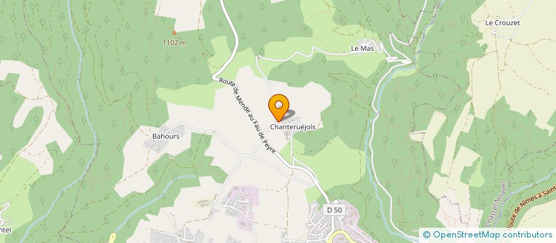 localisation de l'entreprise GAEC PRIVAT à MENDE
