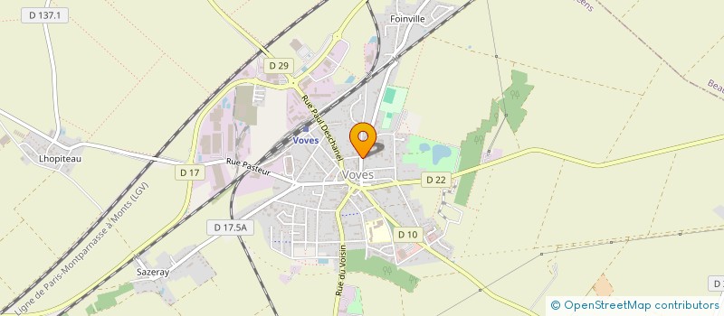 localisation de l'entreprise GAEC PROUST à LES VILLAGES VOVEENS