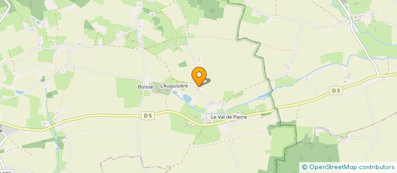 localisation de l'entreprise GAEC QUESNE LEROY à SILLE LE GUILLAUME