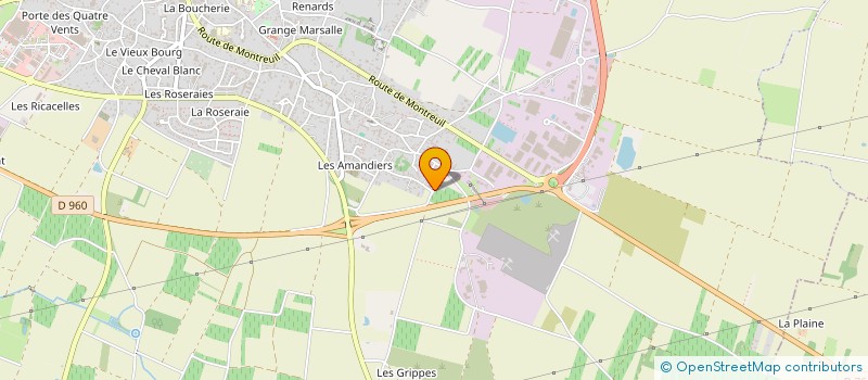 localisation de l'entreprise GAEC RABOIN-BUSSON à DOUE-EN-ANJOU