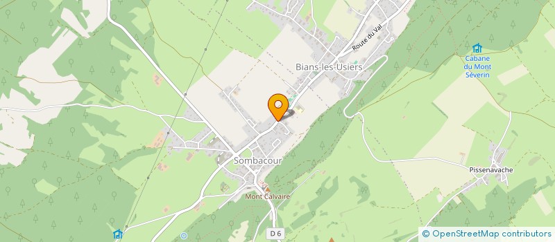 localisation de l'entreprise GAEC RACLE ANDRE ET GILLES  BIANS LES USIERS