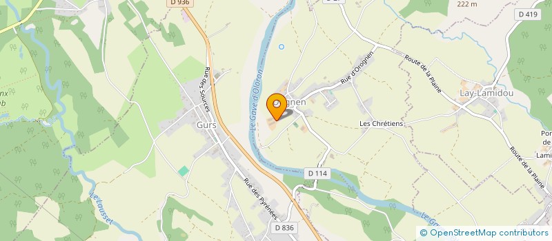 localisation de l'entreprise GAEC RATTIN  DOGNEN