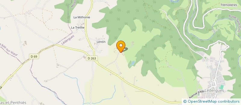 localisation de l'entreprise GAEC RAYNAL à DURENQUE