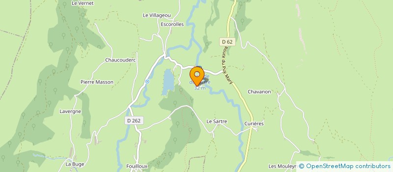 localisation de l'entreprise GAEC RAYNAL à CHEYLADE