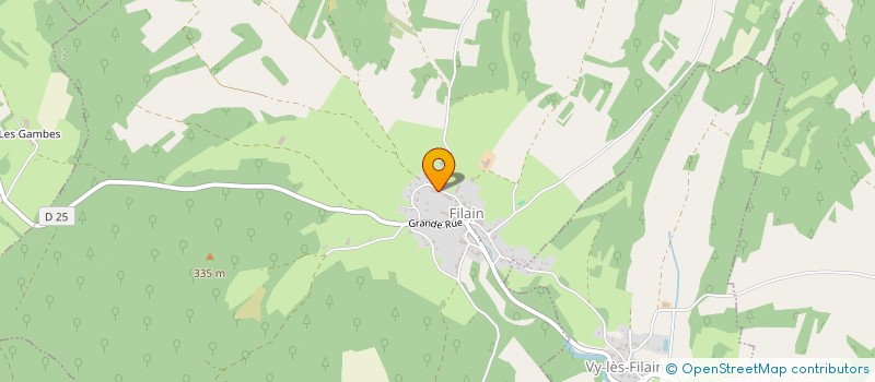 localisation de l'entreprise GAEC RECONNU BLANDIN  FILAIN