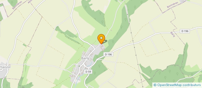 localisation de l'entreprise GAEC RECONNU BOUCHEZ DUBOS  BARLY