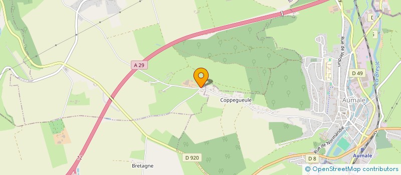 localisation de l'entreprise GAEC RECONNU CAYEUX à MORIENNE