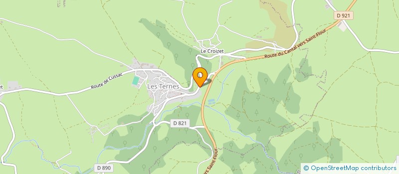 localisation de l'entreprise GAEC RECONNU DAVID à NEUVEGLISE-SUR-TRUYERE