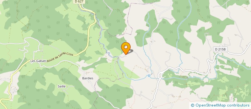 localisation de l'entreprise GAEC RECONNU DE CAOULET à MONTESQUIEU-AVANTES