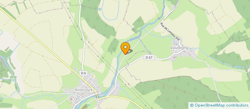 localisation de l'entreprise GAEC RECONNU DE CCORBELLAN  LEBEUVILLE