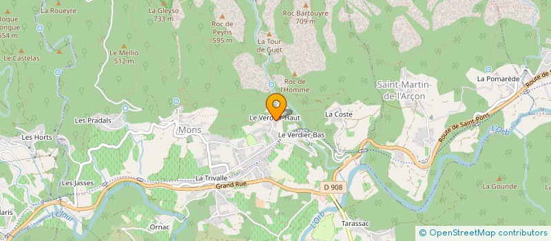localisation de l'entreprise GAEC RECONNU DE DE LAVIT à MONS