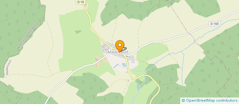 localisation de l'entreprise GAEC RECONNU DE FONTENILLE  BETHINCOURT