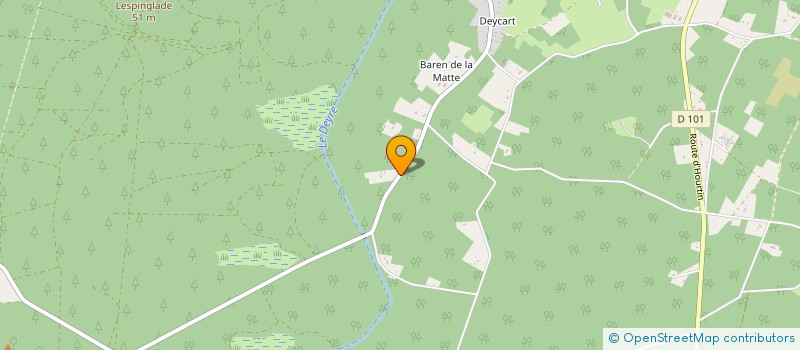 localisation de l'entreprise GAEC RECONNU DE GLAUDE  VENDAYS-MONTALIVET