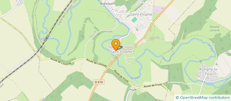 localisation de l'entreprise GAEC RECONNU DE JUAN  MONCEL-SUR-VAIR