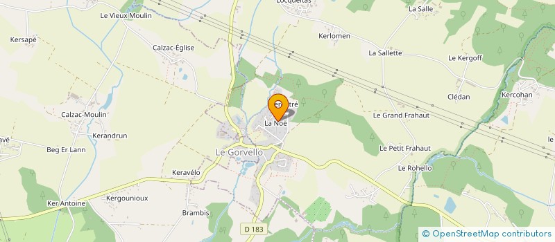 localisation de l'entreprise GAEC RECONNU DE KERENAUD à ELVEN
