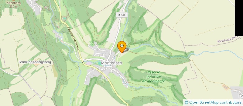 localisation de l'entreprise GAEC RECONNU DE L ALLIANCE  KIRSCHNAUMEN