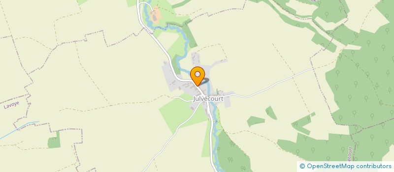 localisation de l'entreprise GAEC RECONNU DE L ENCLOS  JULVECOURT