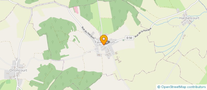 localisation de l'entreprise GAEC RECONNU DE LA COMBE à FAUCONCOURT