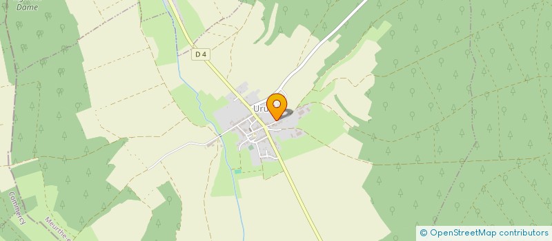 localisation de l'entreprise GAEC RECONNU DE LA DEUILLE  URUFFE