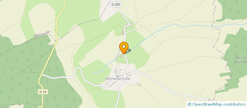 localisation de l'entreprise GAEC RECONNU DE LA FERME D ANCEREVILLE à BETHELAINVILLE