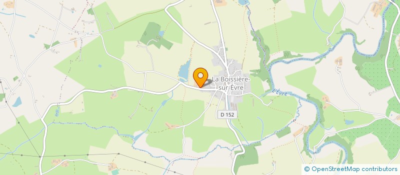 localisation de l'entreprise GAEC RECONNU DE LA GAGNERIE à MONTREVAULT-SUR-EVRE