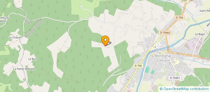 localisation de l'entreprise GAEC RECONNU DE LA GOUYSSIE à MONTIGNAC-LASCAUX
