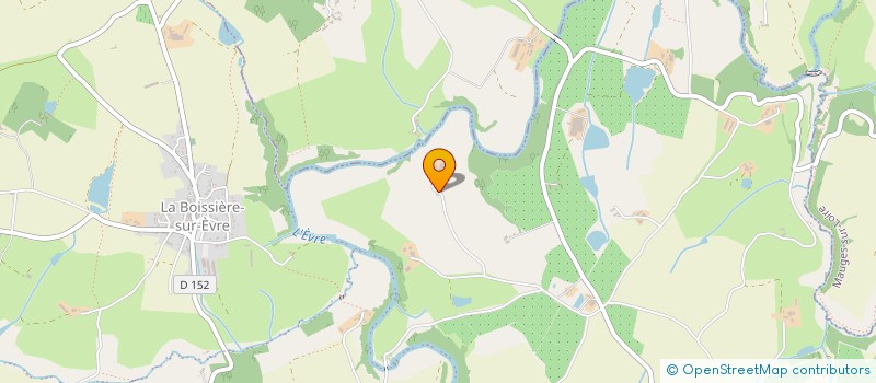localisation de l'entreprise GAEC RECONNU DE LA MUSSETIERE à MONTREVAULT-SUR-EVRE