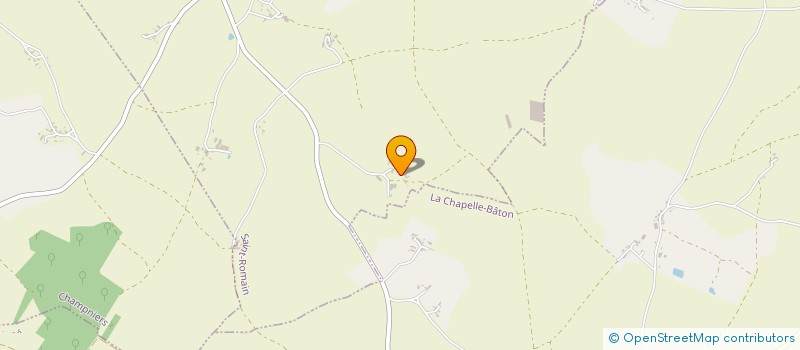 localisation de l'entreprise GAEC RECONNU DE LA SAIZINE  SAINT-ROMAIN