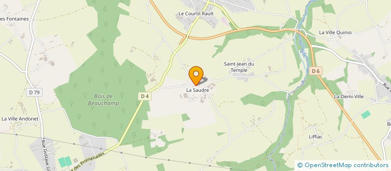 localisation de l'entreprise GAEC RECONNU DE LA SAUDRE à PLELO