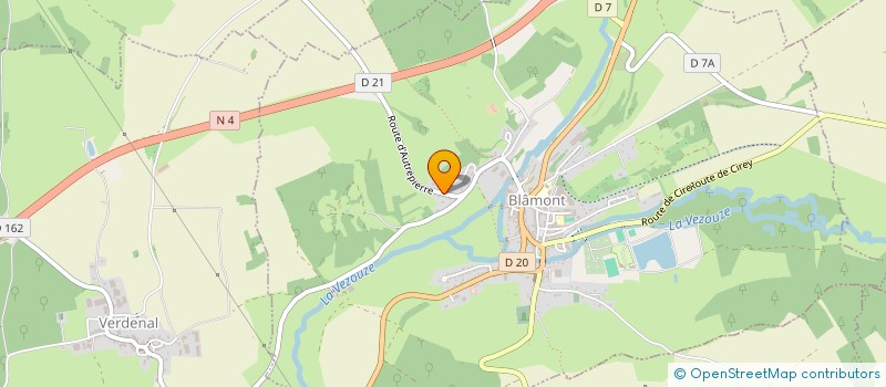 localisation de l'entreprise GAEC RECONNU DE LA TOURETTE  IGNEY