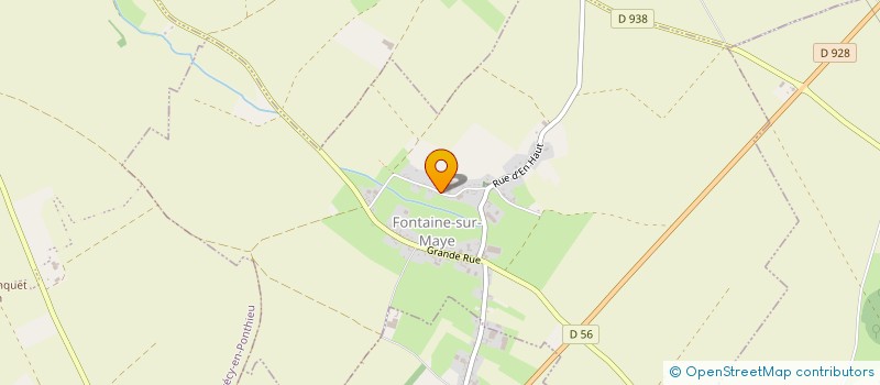 localisation de l'entreprise GAEC RECONNU DE LA VOIE ROMAINE à ESTREES-LES-CRECY