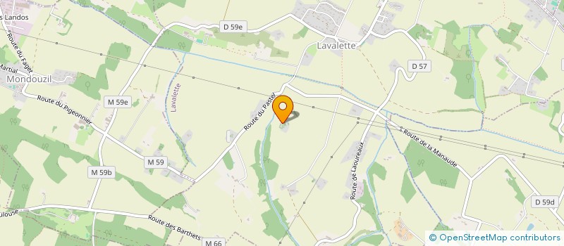 localisation de l'entreprise GAEC RECONNU DE LAFERRIERE  GAURE