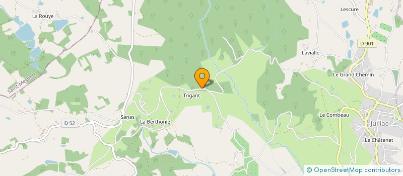 localisation de l'entreprise GAEC RECONNU DE LAJUGIE  CONCEZE