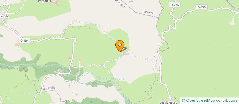 localisation de l'entreprise GAEC RECONNU DE LASCOMBES à CHANTERELLE