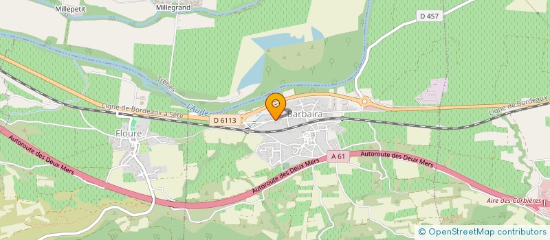 localisation de l'entreprise GAEC RECONNU DE MIRAMONT  BARBAIRA