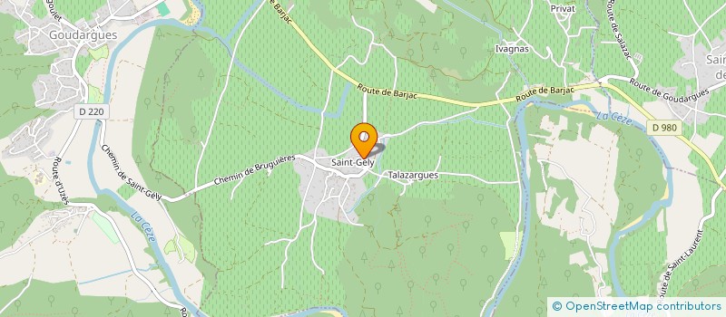 localisation de l'entreprise GAEC RECONNU DE MOLIERE à CORNILLON