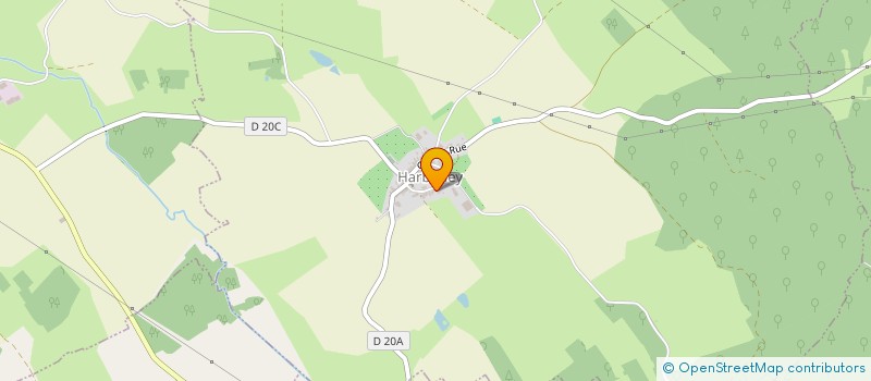 localisation de l'entreprise GAEC RECONNU DE RILLET à HARBOUEY