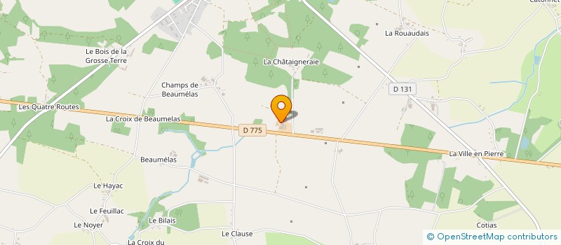 localisation de l'entreprise GAEC RECONNU DE RUBLARD à AVESSAC