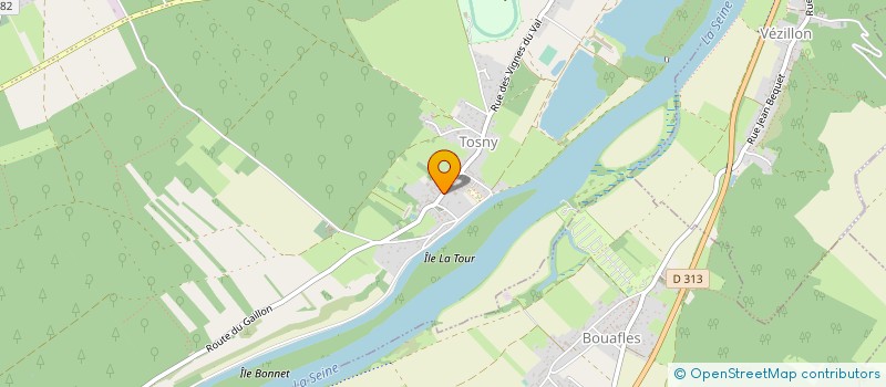 localisation de l'entreprise GAEC RECONNU DE TOSNY à LES TROIS LACS